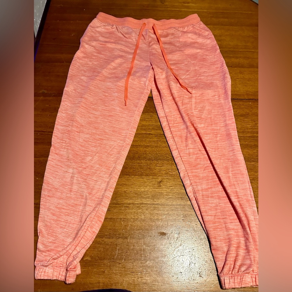 Women’s Pink Jogger Sweats Size Large